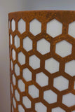 Metal floor lamp FNG 300 RUST EFFECT