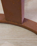 Metal floor lamp FNG 300 RUST EFFECT