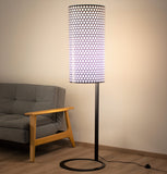 Metal floor lamp FNG 400 GREY honeycomb