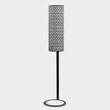 Metal floor lamp FNG 300 BLACK honeycomb