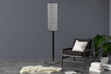 Metal floor lamp FNG 300 BLACK honeycomb