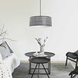 Pendant light FNL 600 BLACK honeycomb