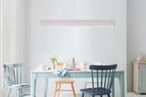 Pendant LED light 120cm oak bleached