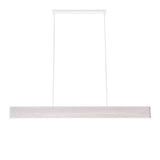 Pendant LED light 120cm oak bleached