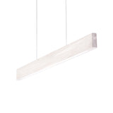 Pendant LED light 120cm oak bleached