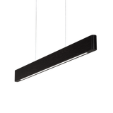 Pendant LED light 120cm oak black