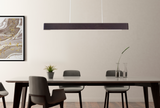 Pendant LED light 120cm oak wenge