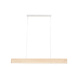Pendant LED light 127cm oak natural