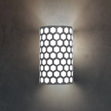 Wall light lamp FNS 150 GREY honeycomb